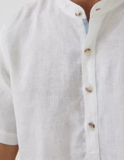 Pop Over Linen Shirt