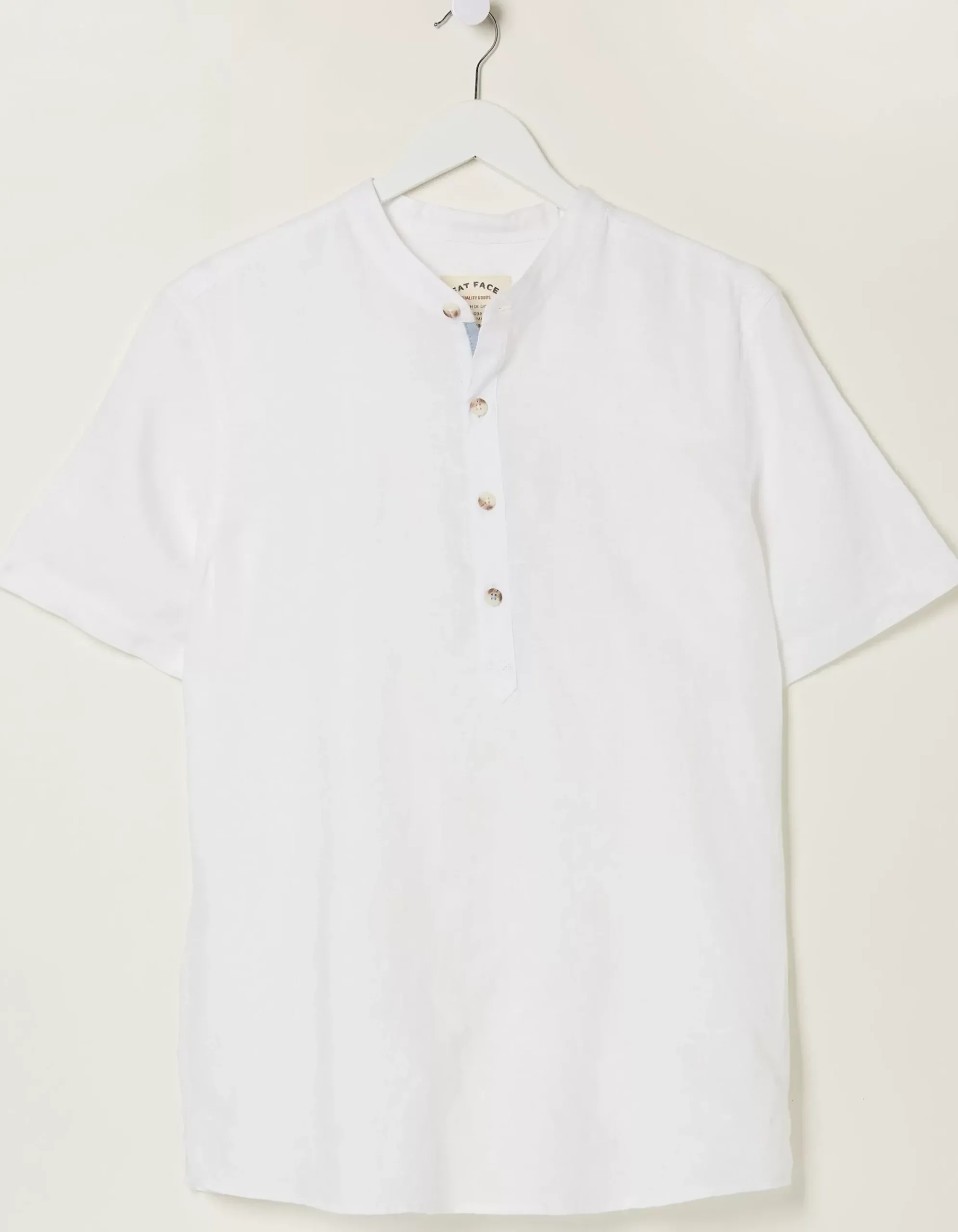 Pop Over Linen Shirt