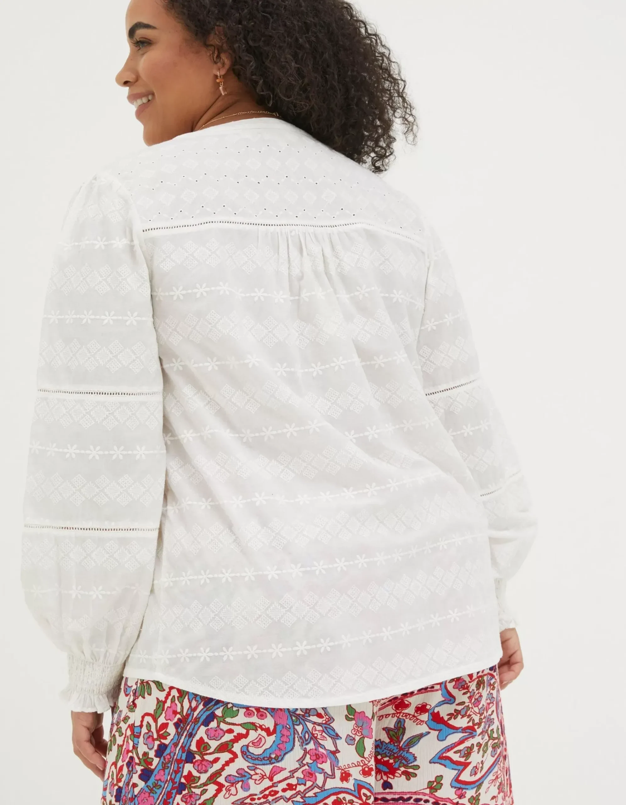 Poppy Embroidered Blouse