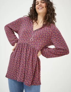 Poppy Retro Ditsy Longline