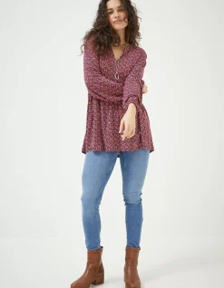 Poppy Retro Ditsy Longline