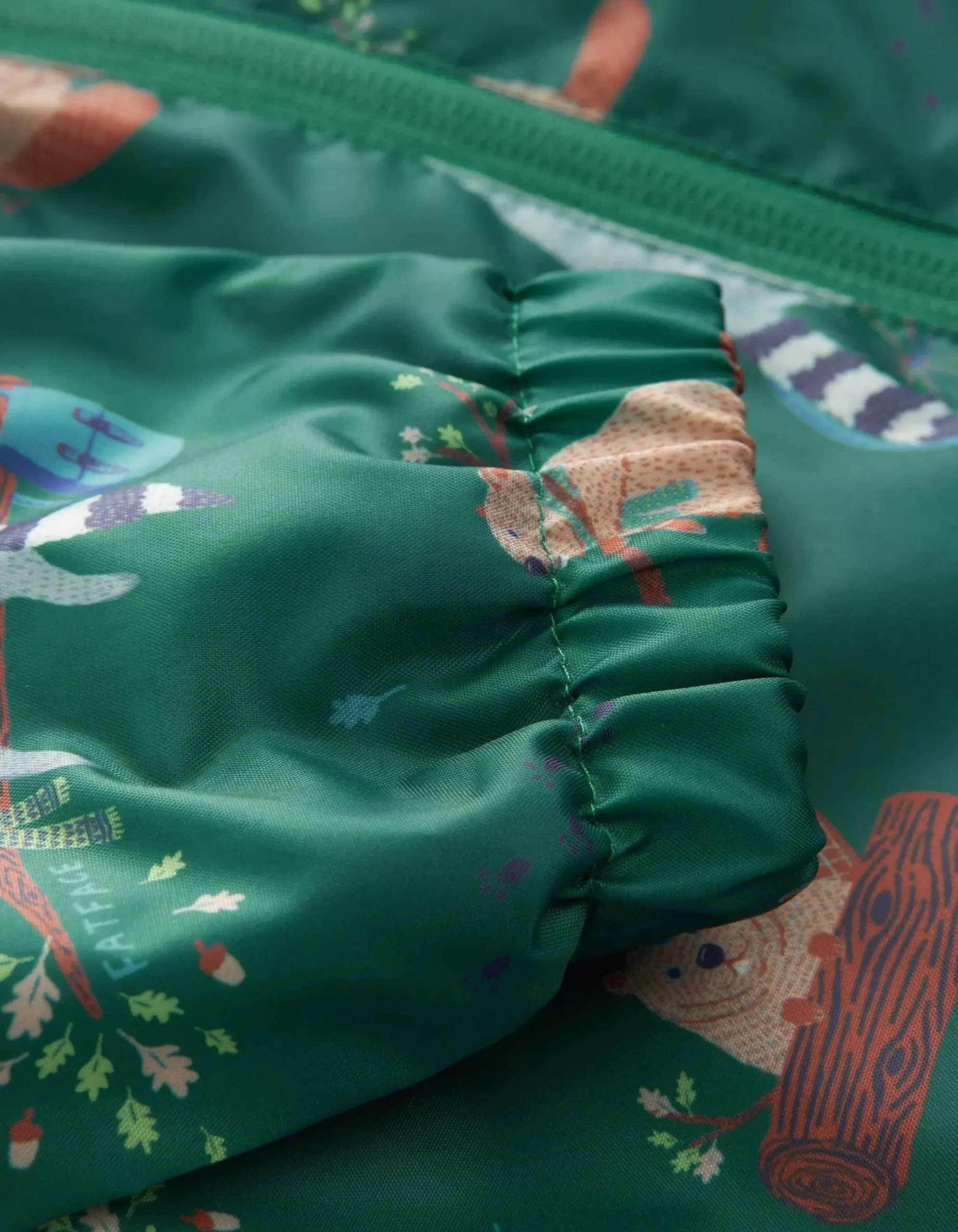 Raccoon Print Puddlesuit