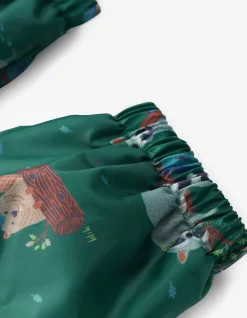 Raccoon Print Puddlesuit