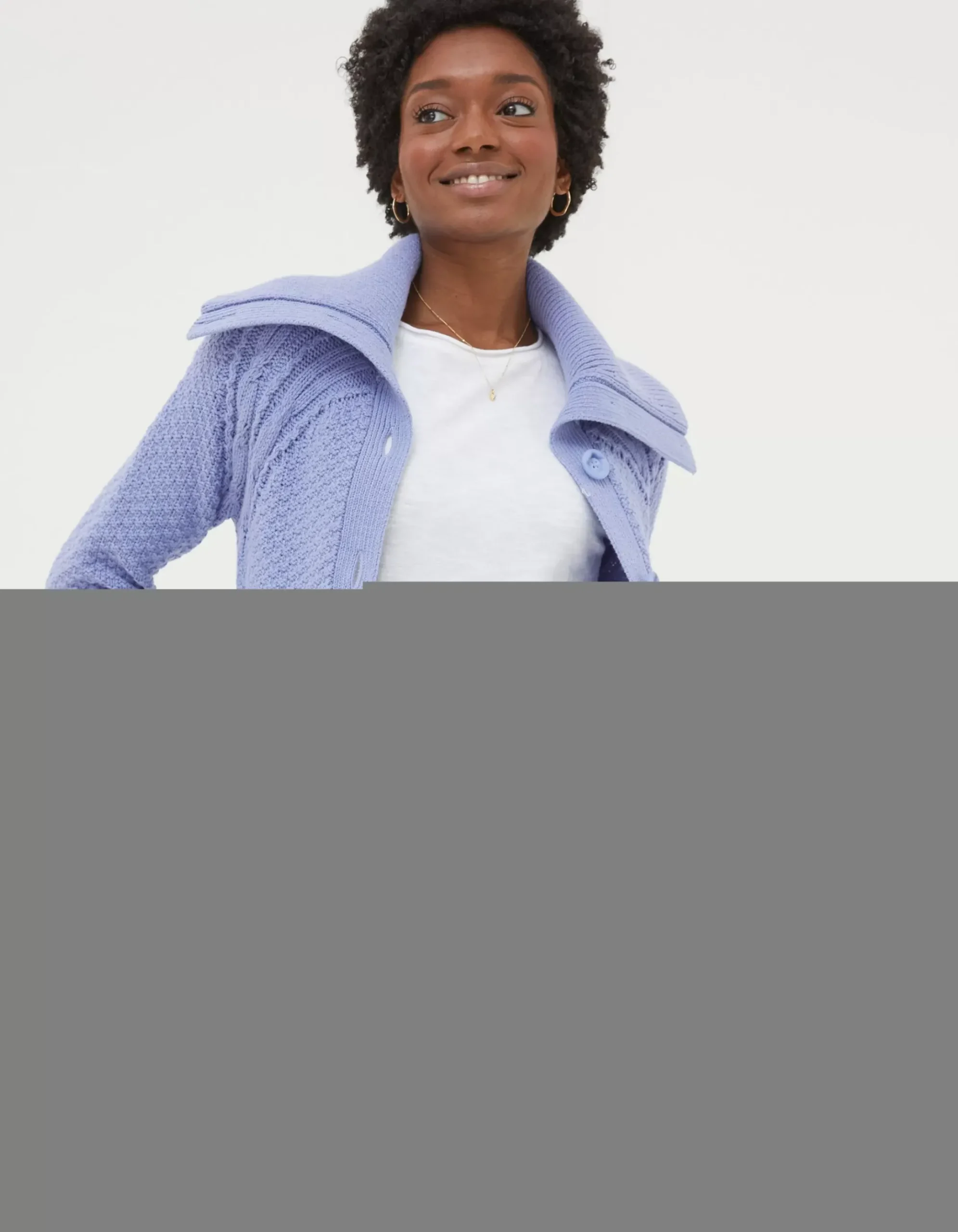 Raya Collared Cardigan
