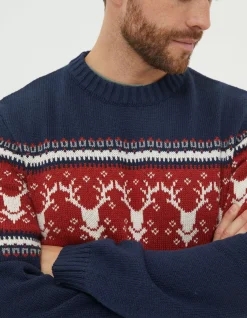 Reindeer Crew Neck Jumper