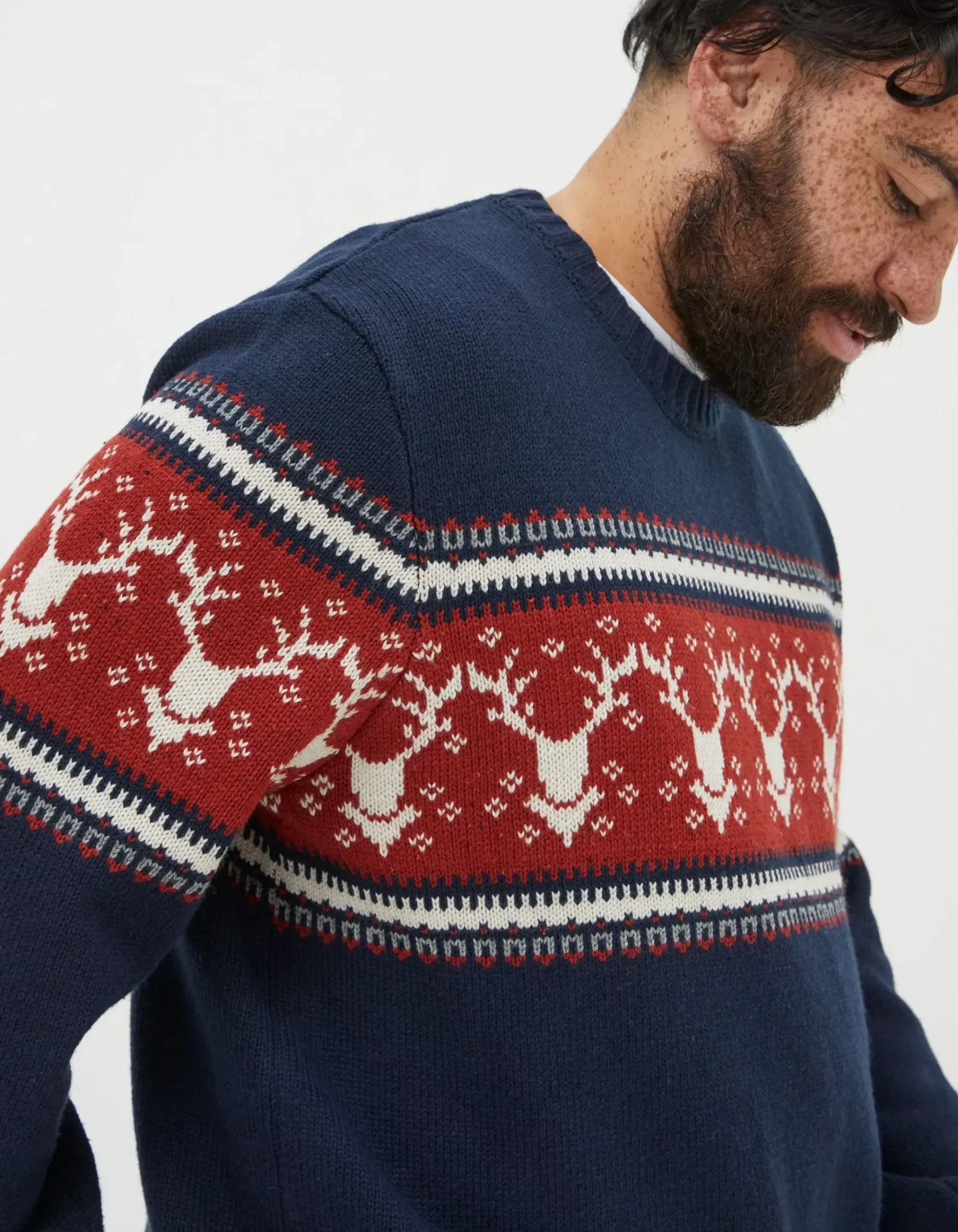 Reindeer Crew Neck Jumper