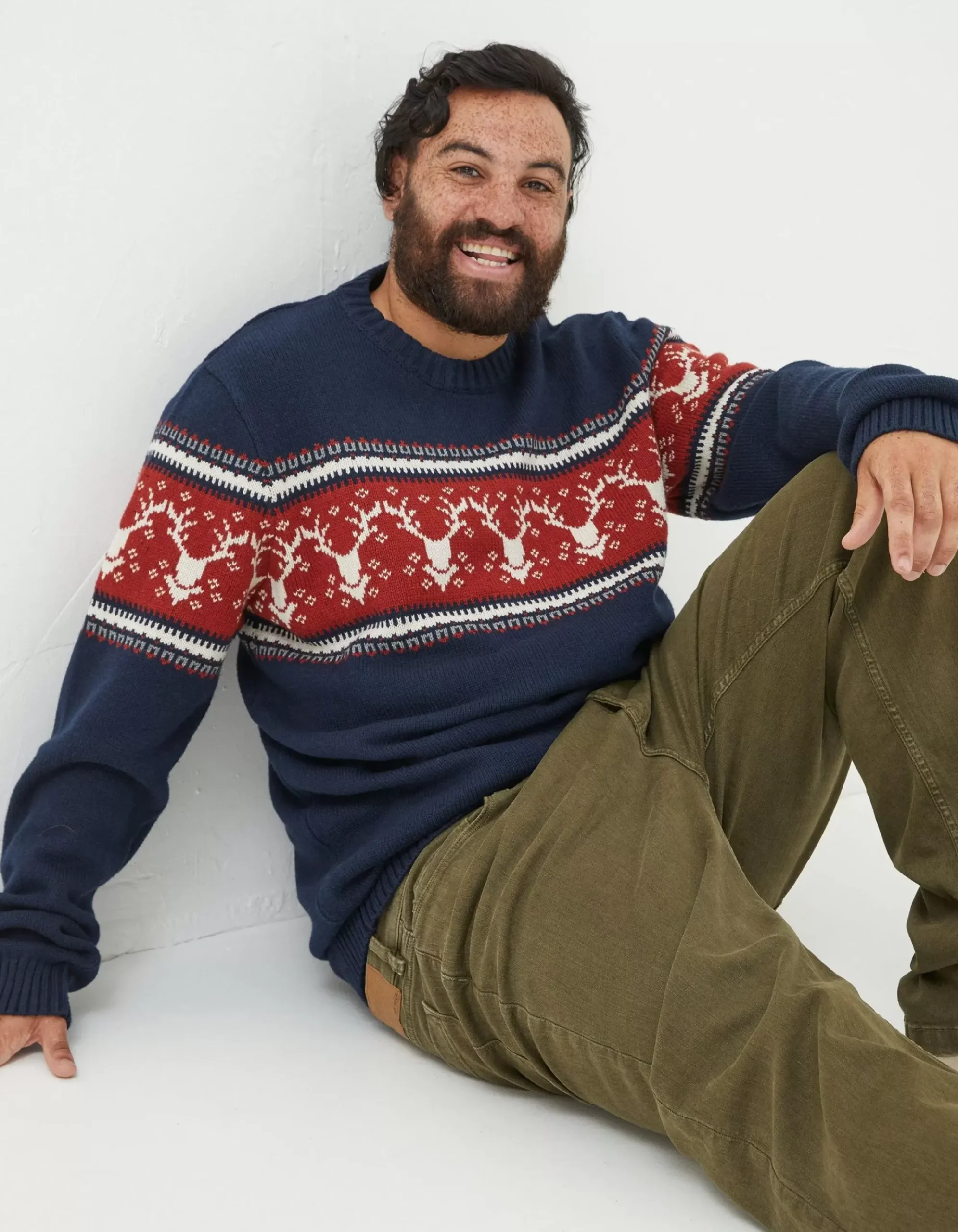 Reindeer Crew Neck Jumper