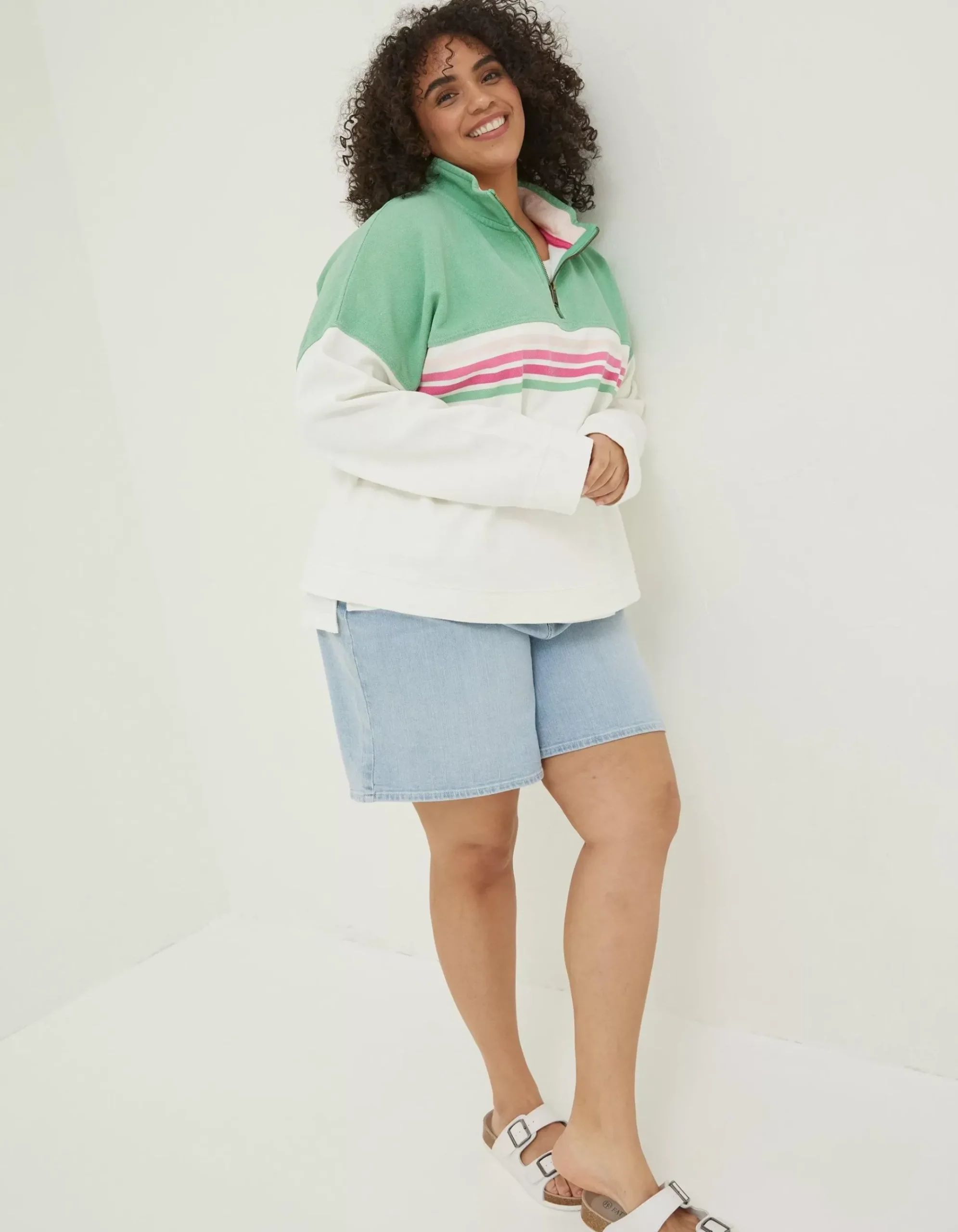 Relaxed Airlie Colour Block Sweat