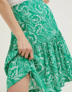 Remy Tropical Leaf Skirt