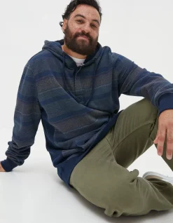Reverse Stripe Hoodie