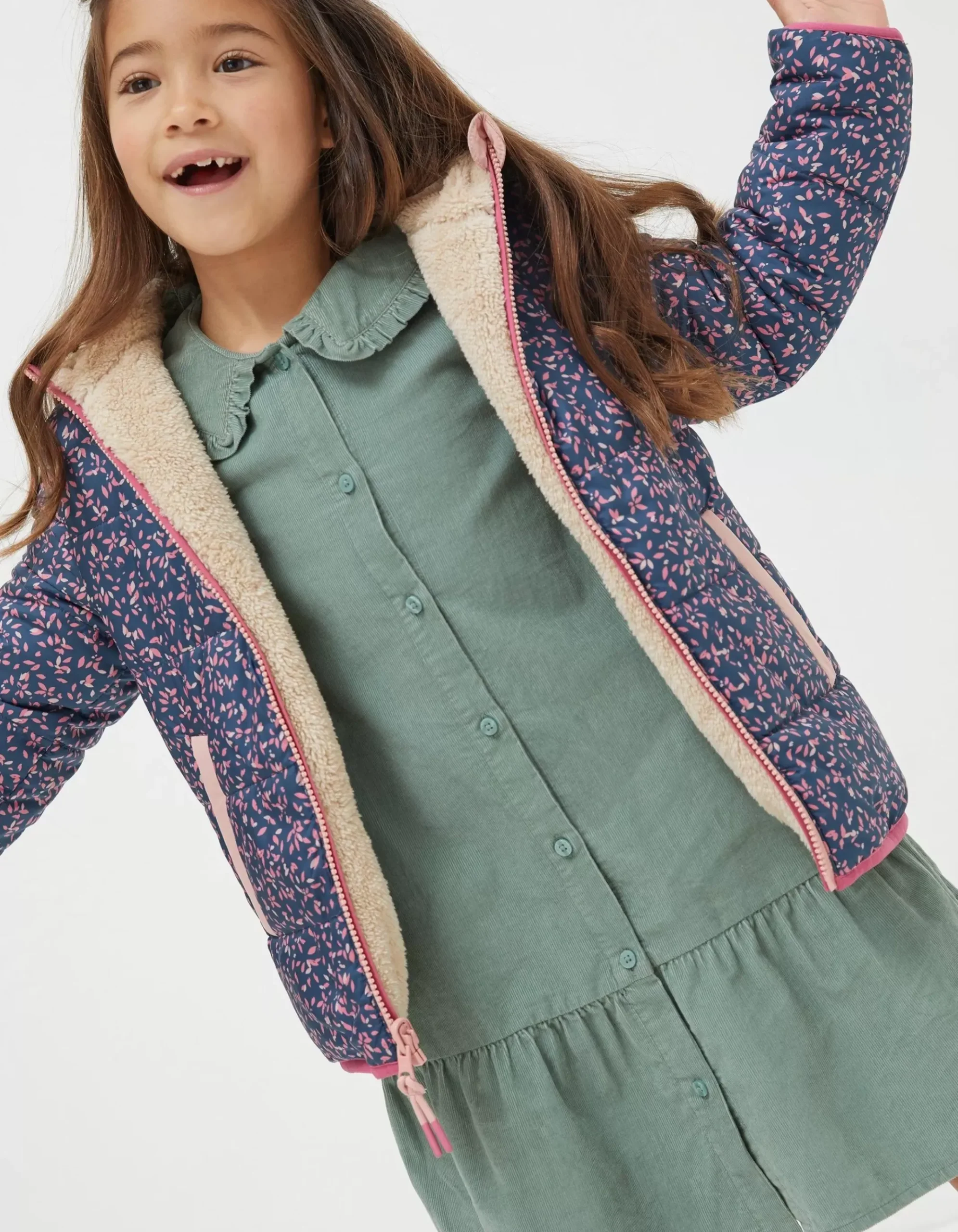 Reversible Floral Print Jacket