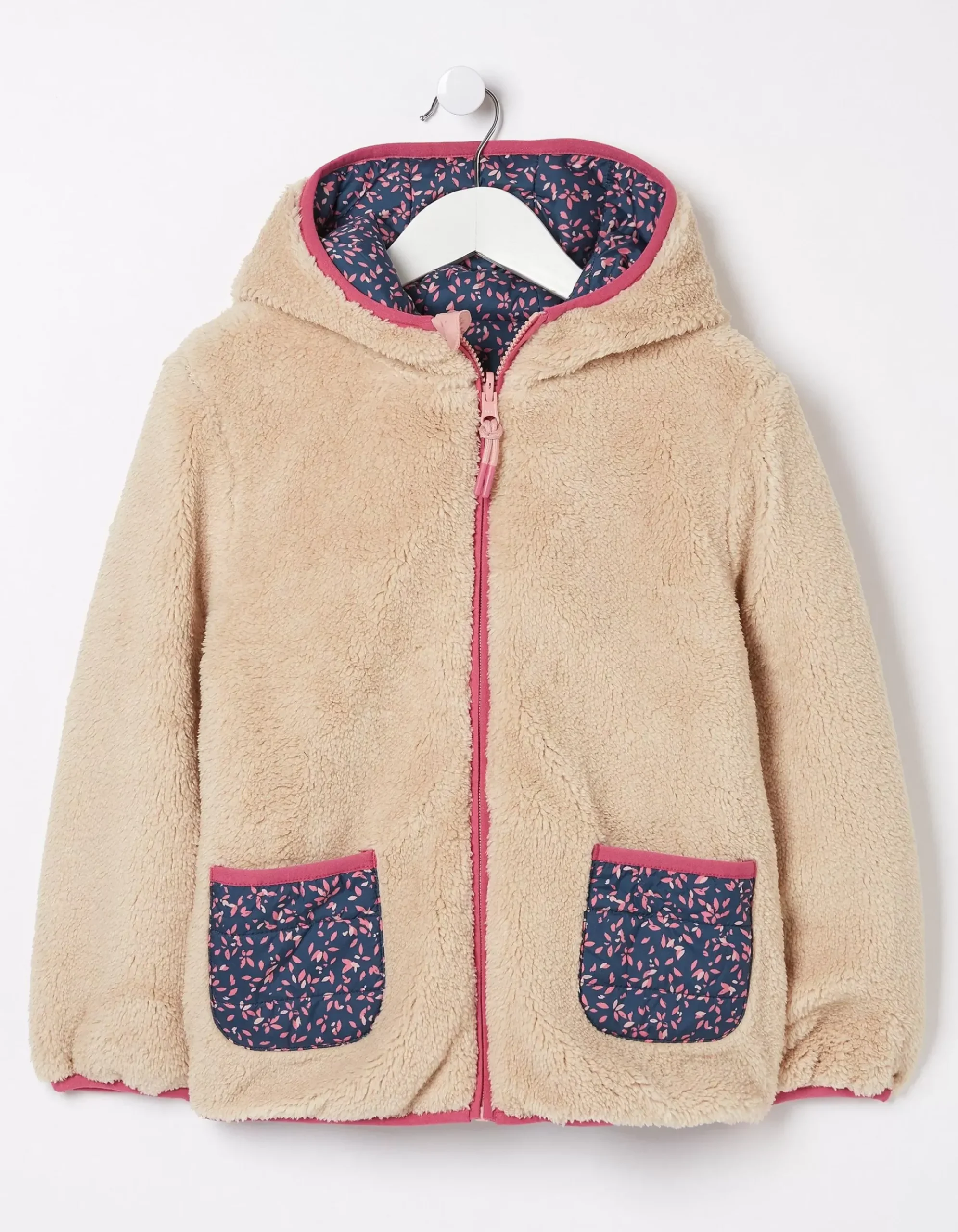 Reversible Floral Print Jacket