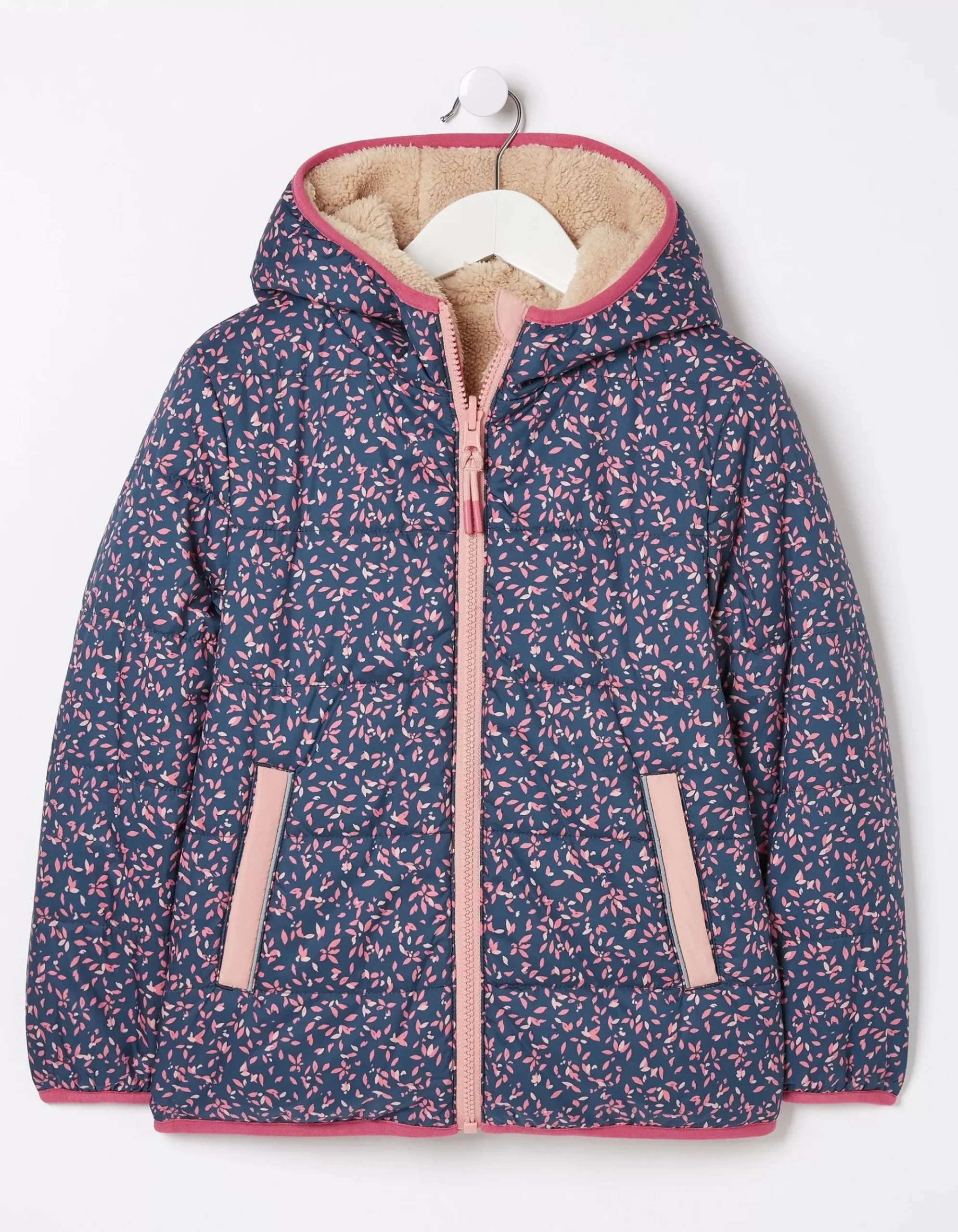 Reversible Floral Print Jacket