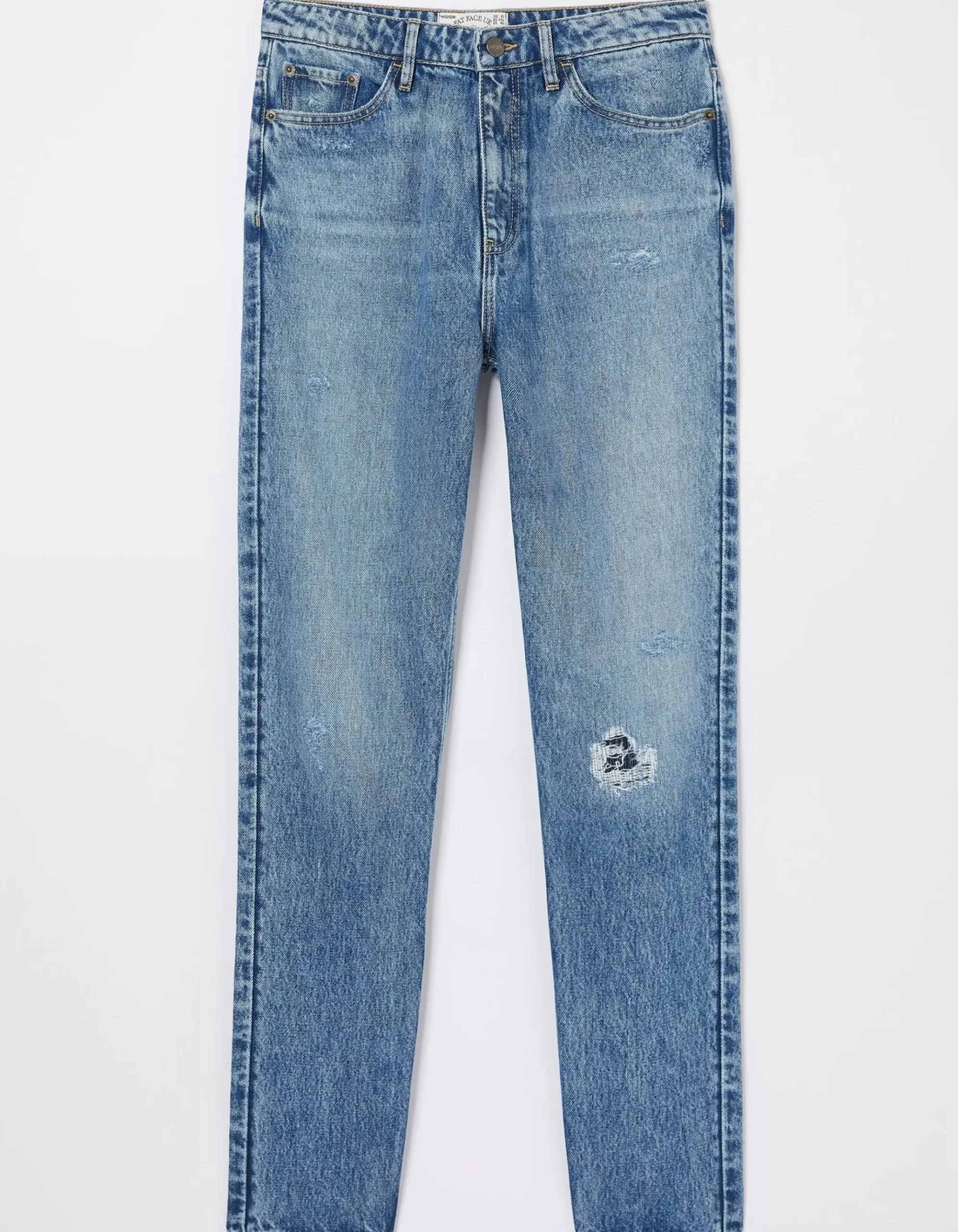 Rip And Repair Mom Jeans