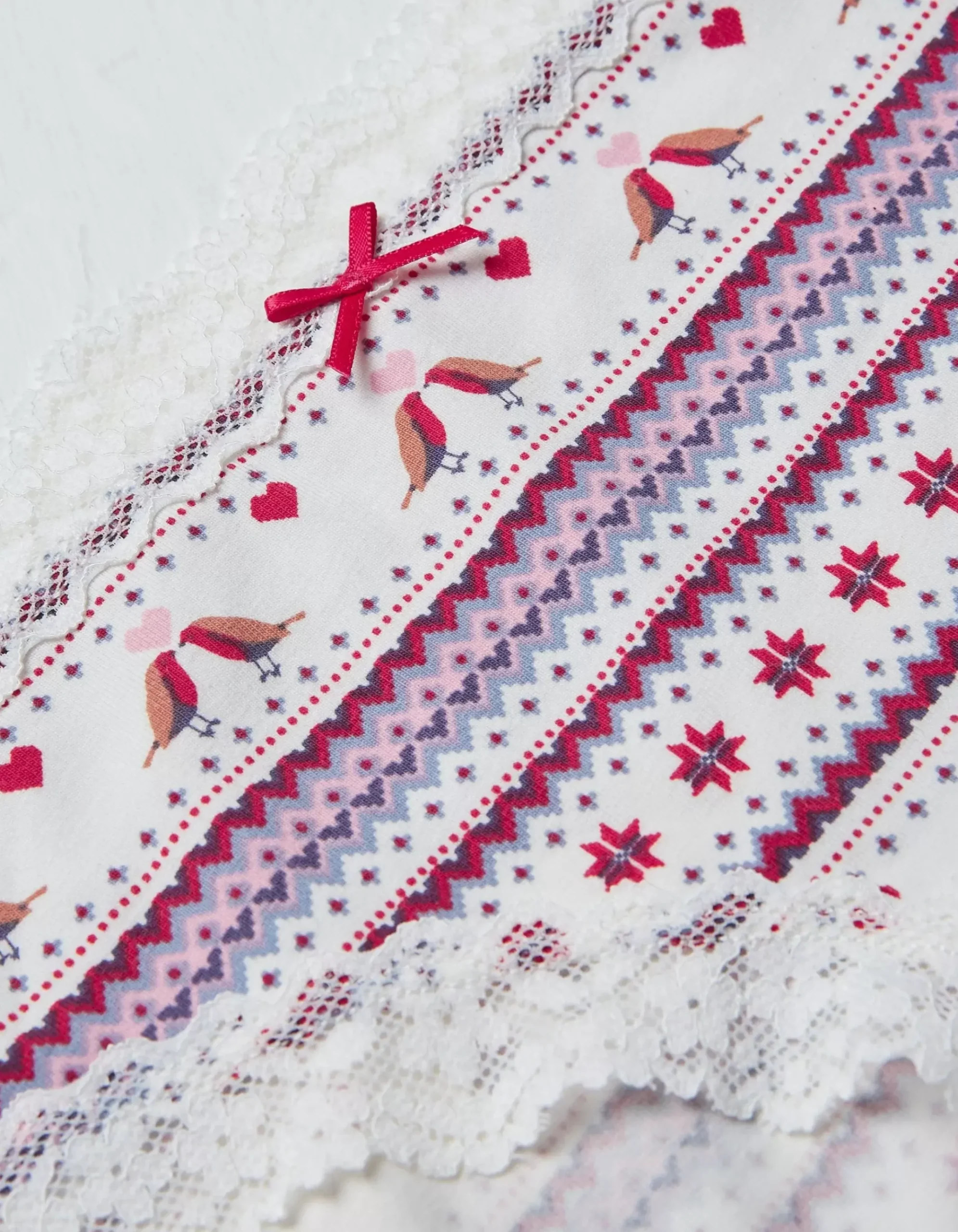 Robin Fairisle Short Knickers