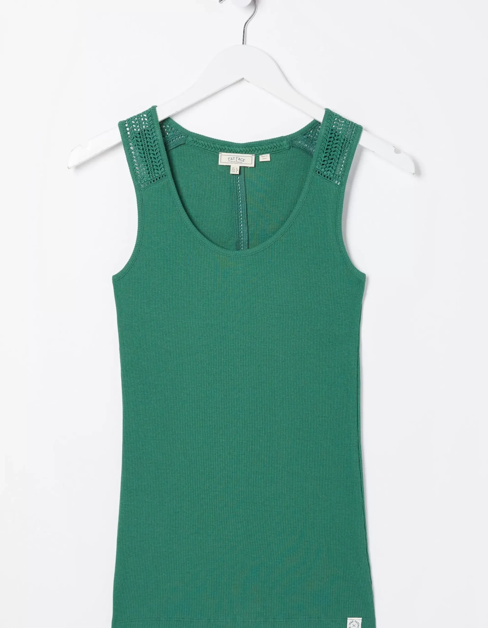 Romy Lace Trim Vest Top