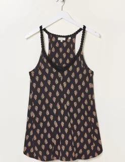 Rosie Woodblock Longline Top