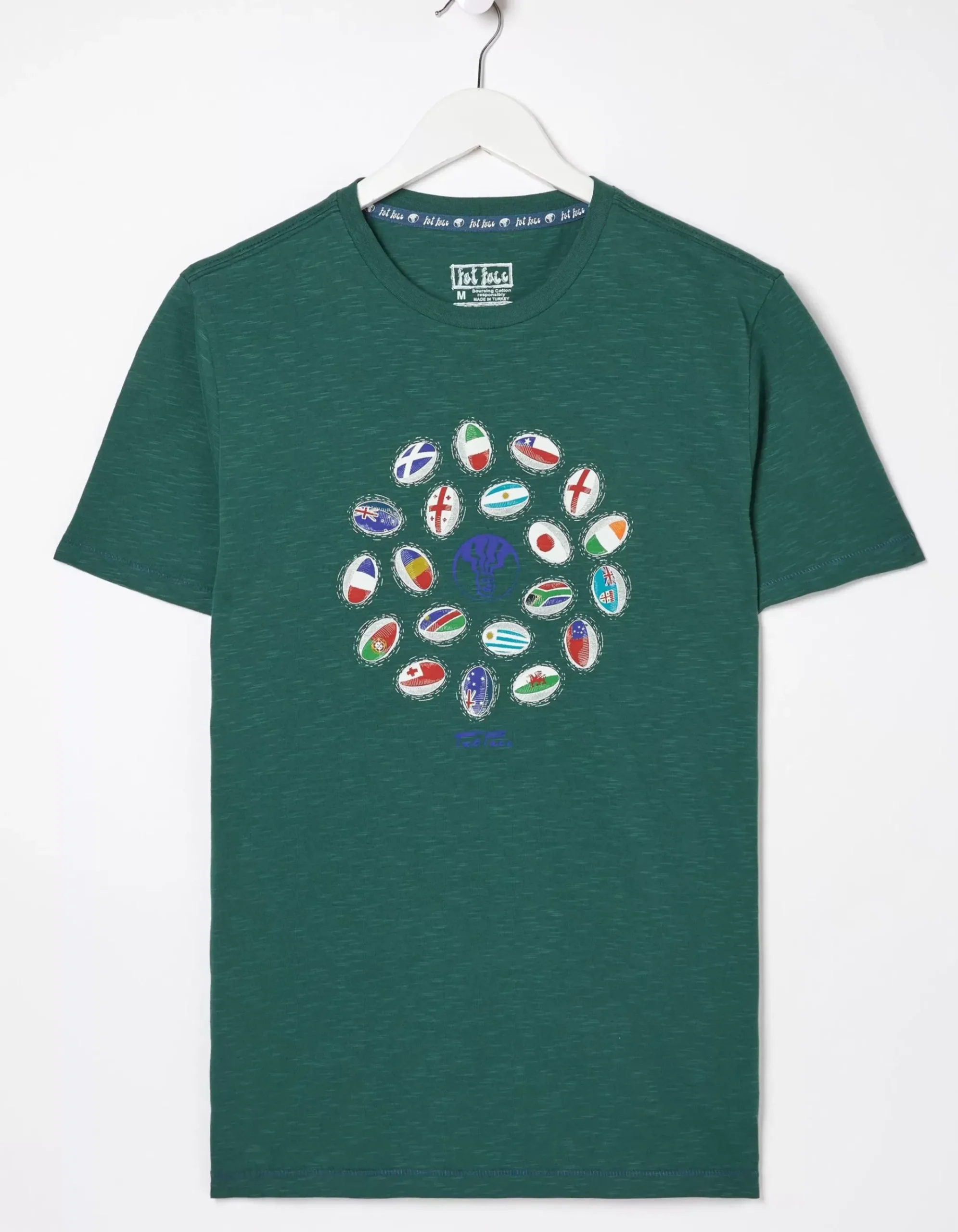 Rugby Ball Flags T-Shirt