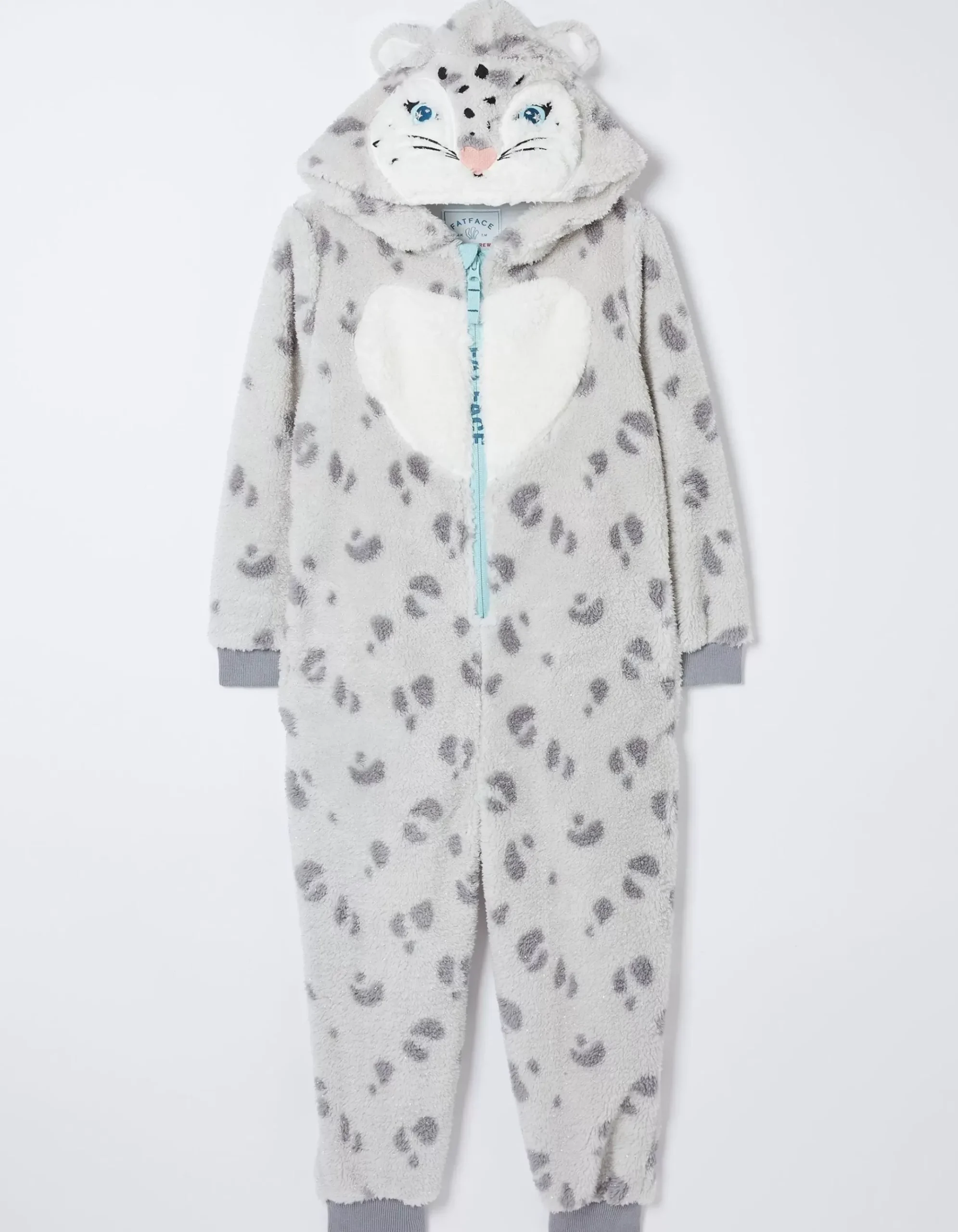 Sadie Snow Leopard Onesie