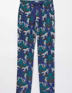 Sadie Snow Leopard Pyjama Bottoms