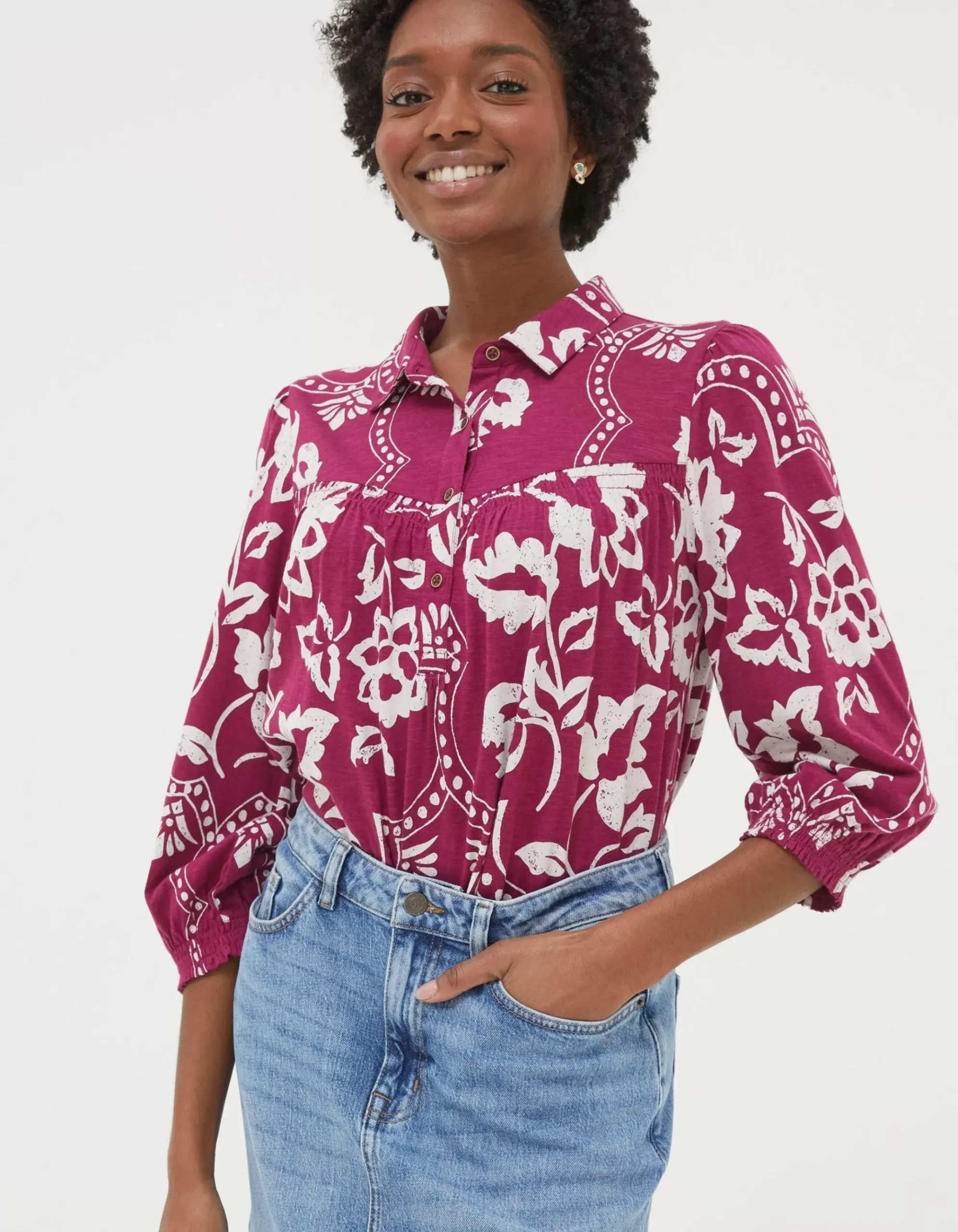 Sadie Wallpaper Shirt
