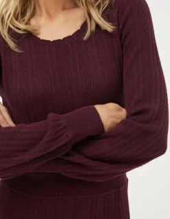 Saffron Knitted Skater Dress