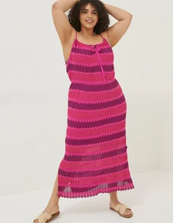 Samantha Stripe Knitted Dress