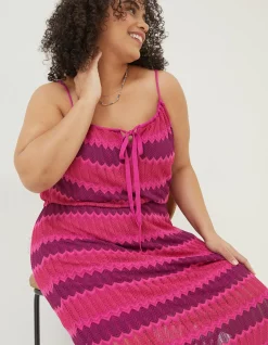 Samantha Stripe Knitted Dress