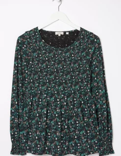 Sara Evergreen Top