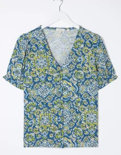 Savannah Aztec Texture Blouse