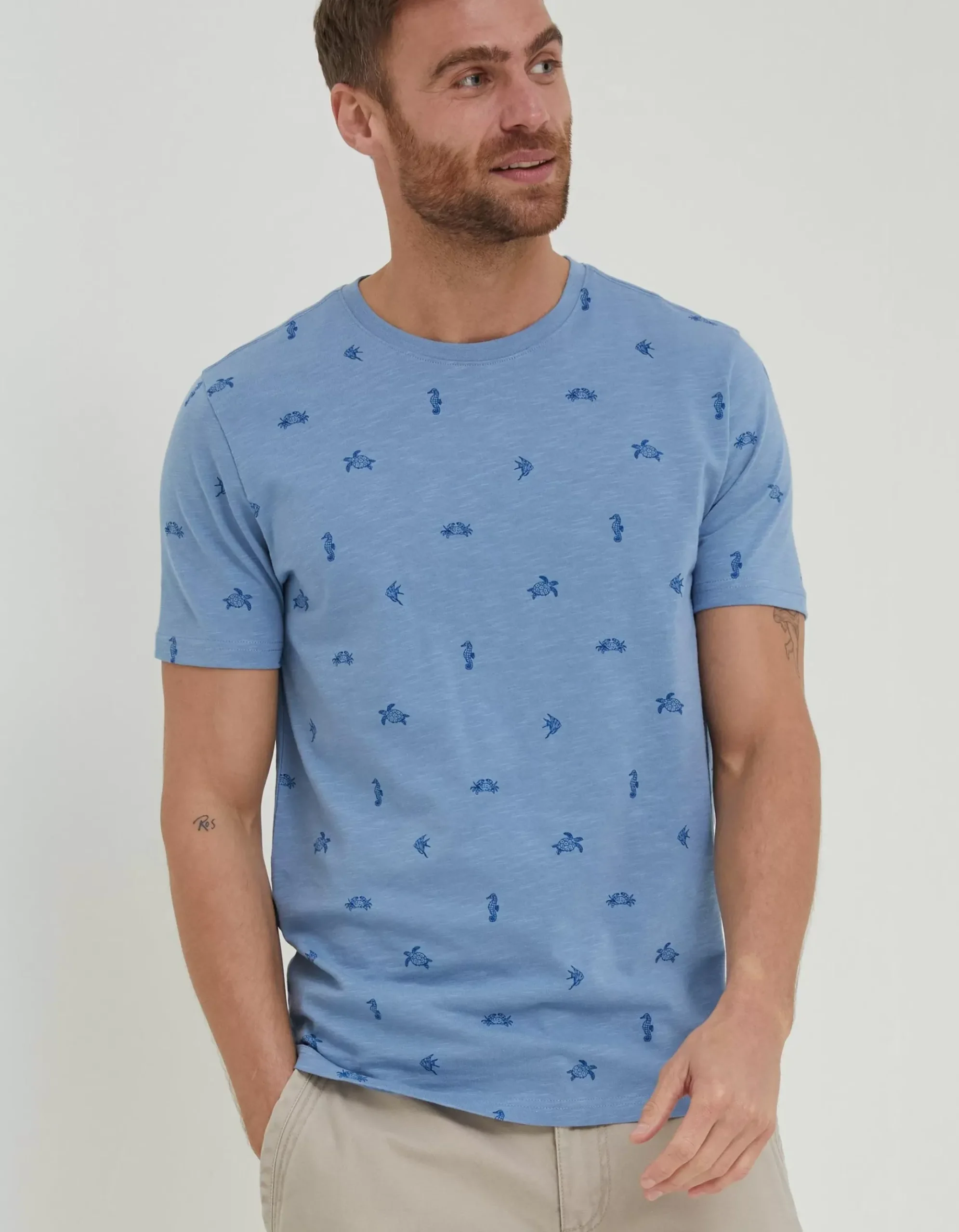 Sea Print T-Shirt