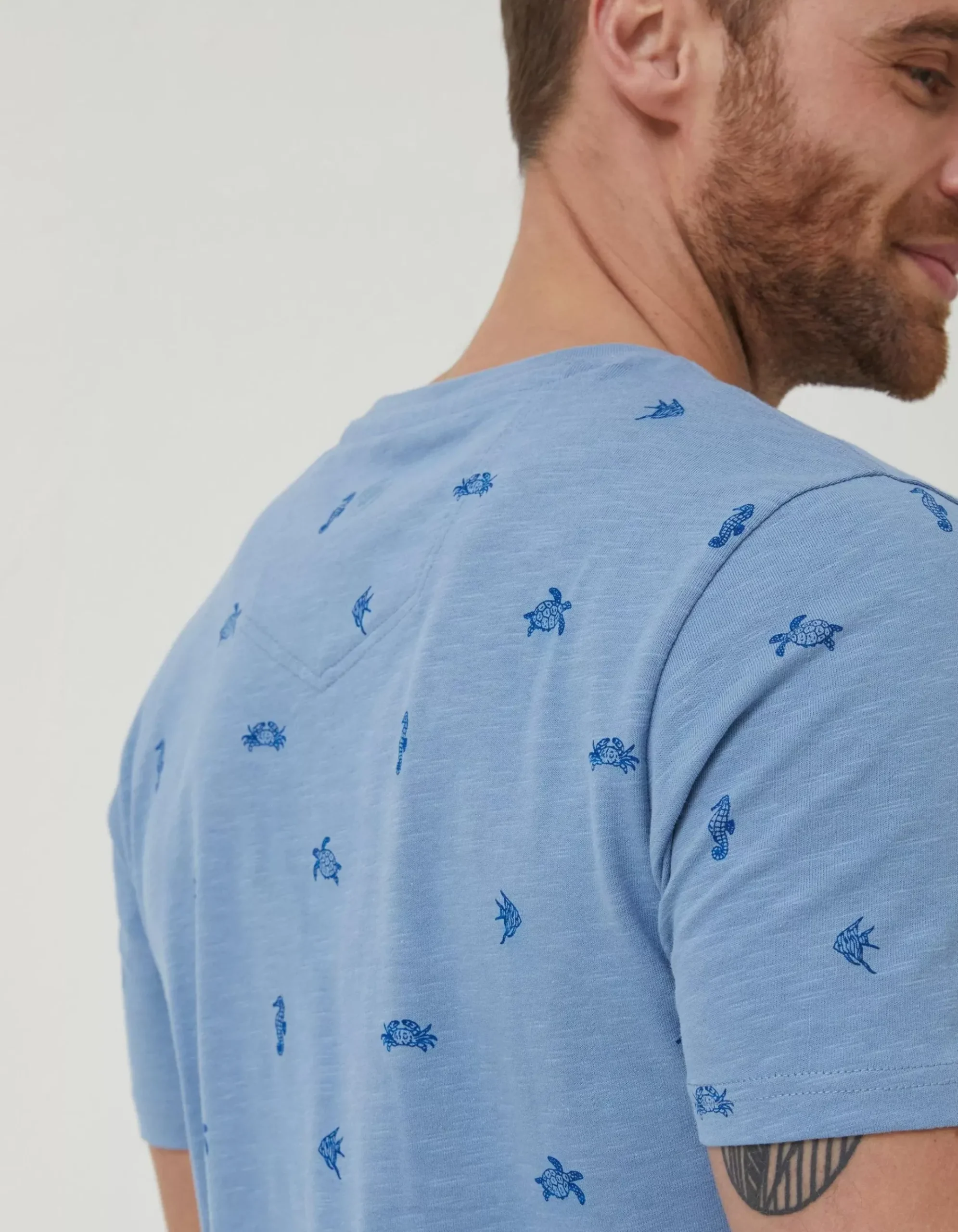 Sea Print T-Shirt