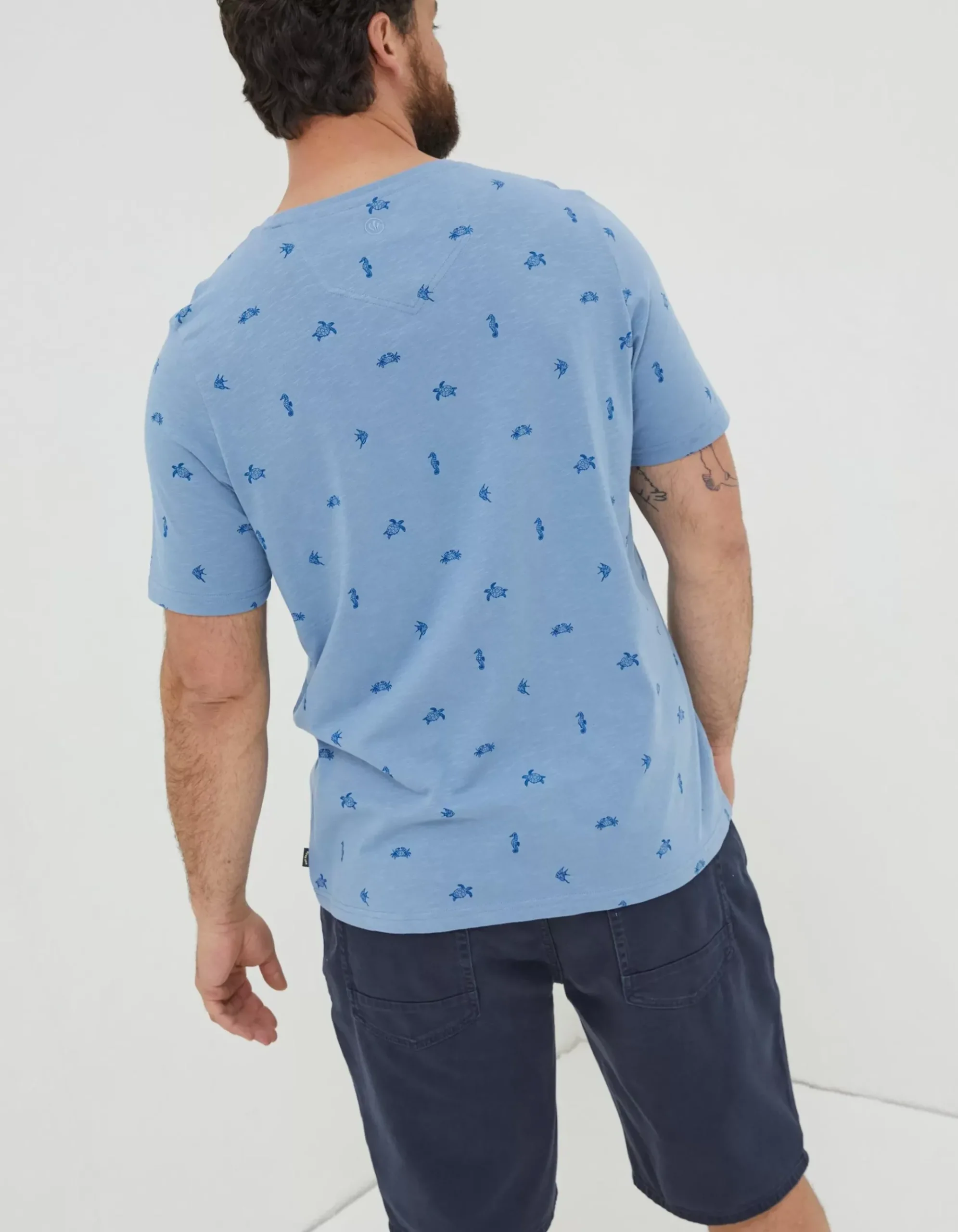 Sea Print T-Shirt