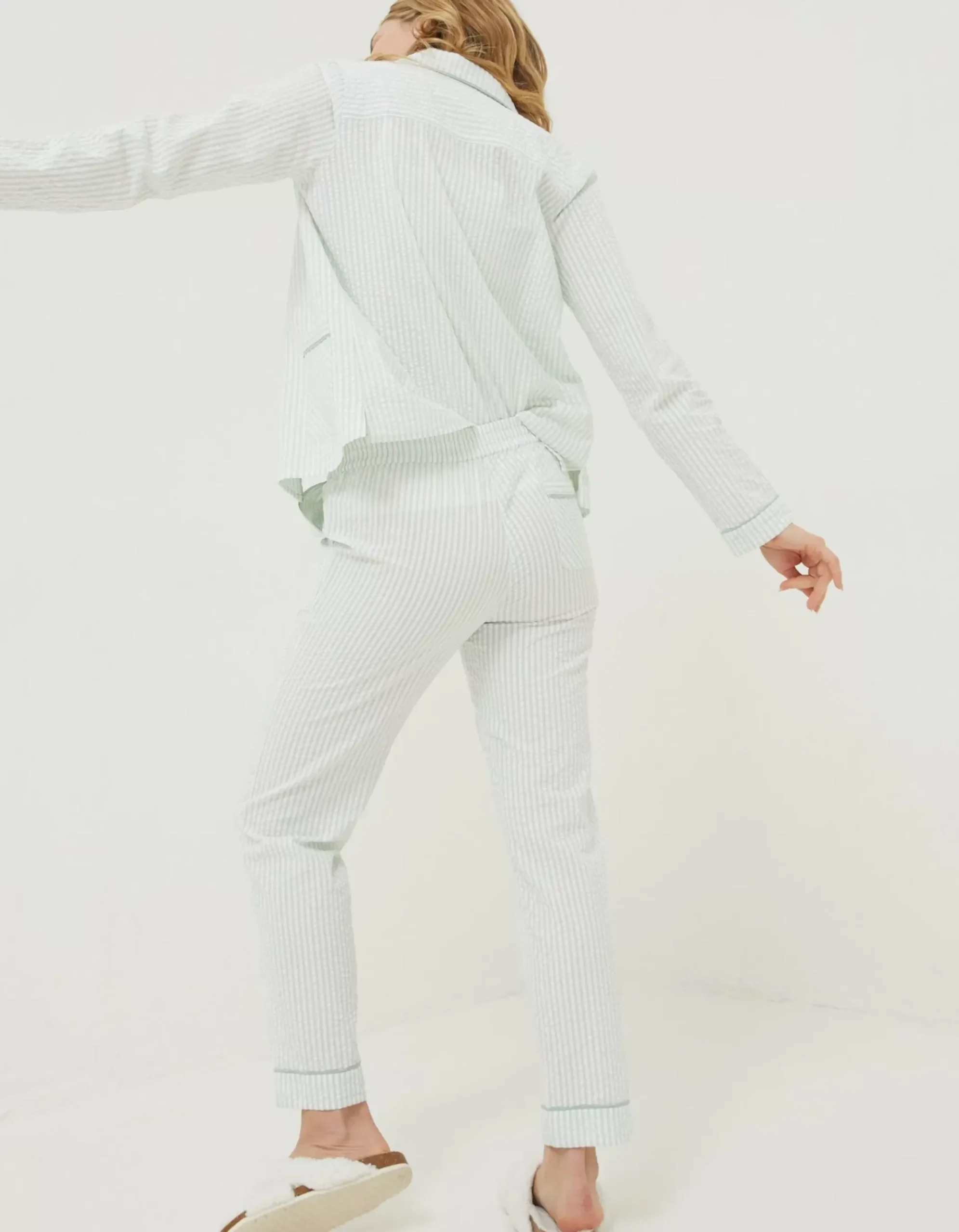Seersucker Stripe Bottoms