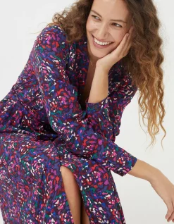Serena Abstract Midi Dress