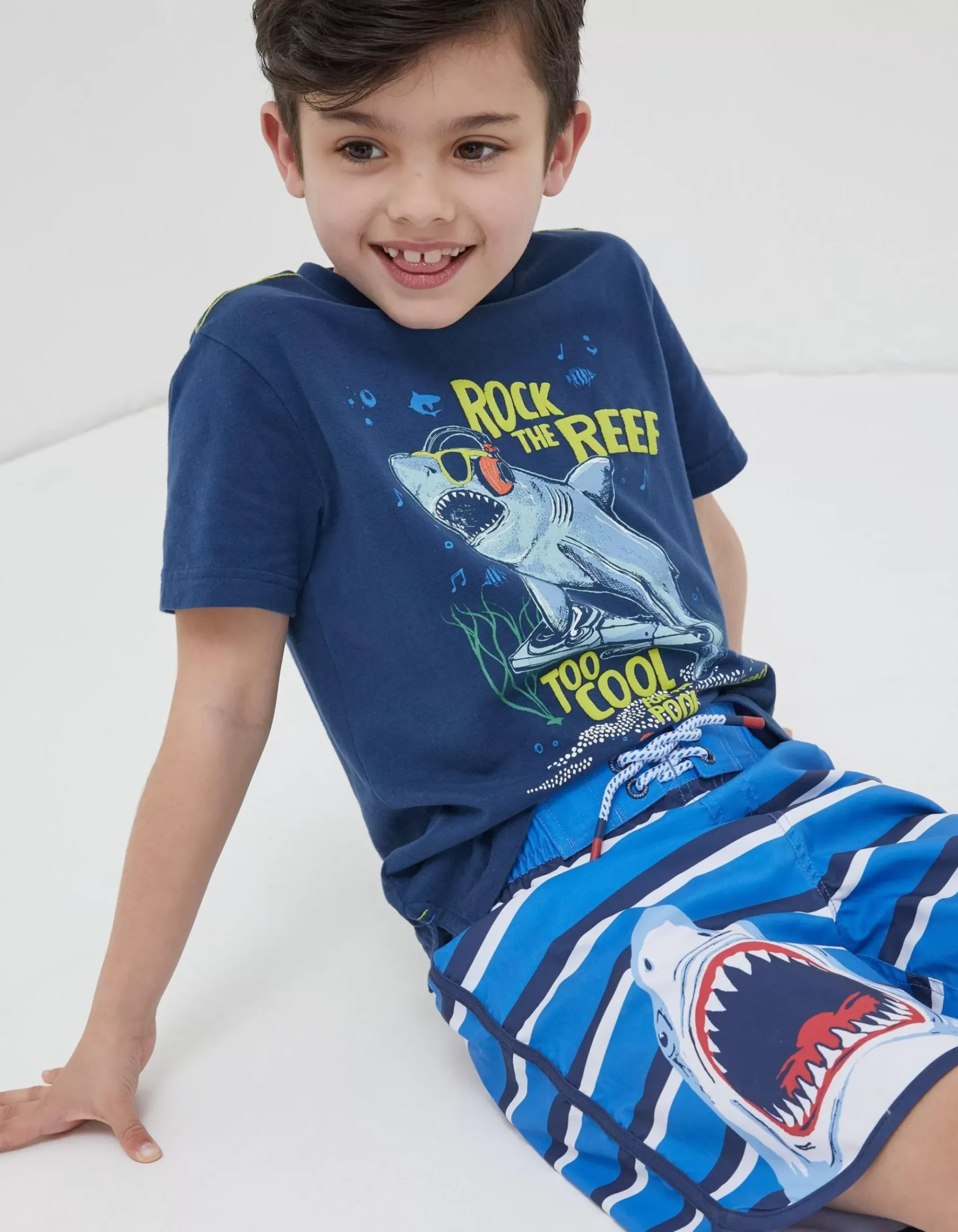 Shark Graphic Boardies