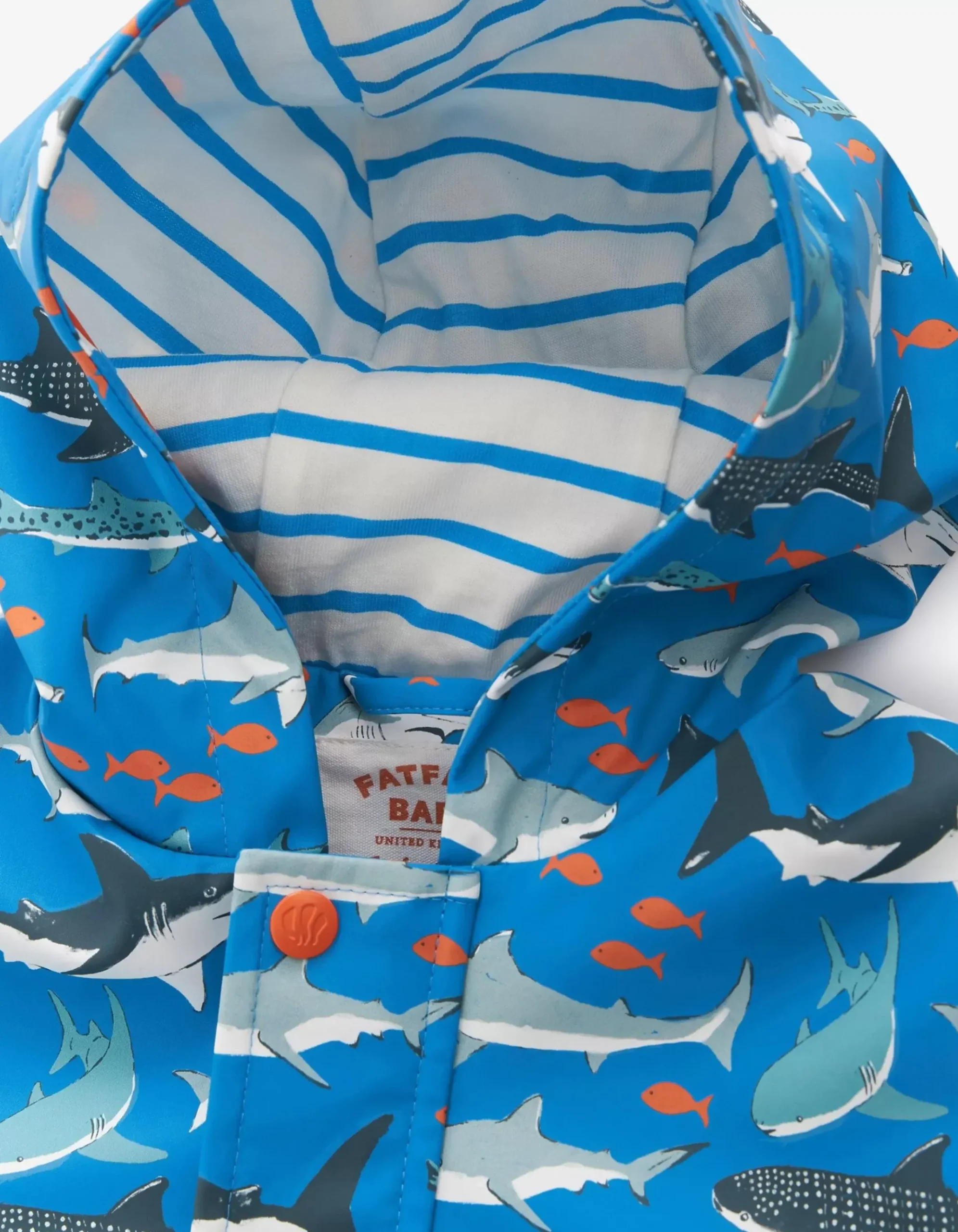 Shark Print Raincoat