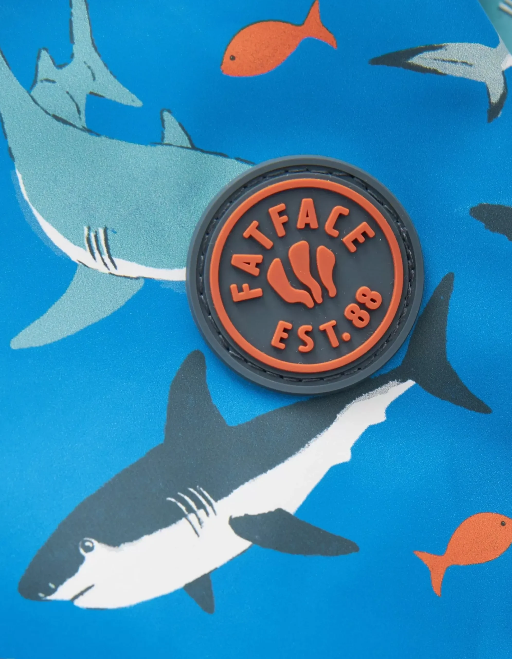 Shark Print Raincoat