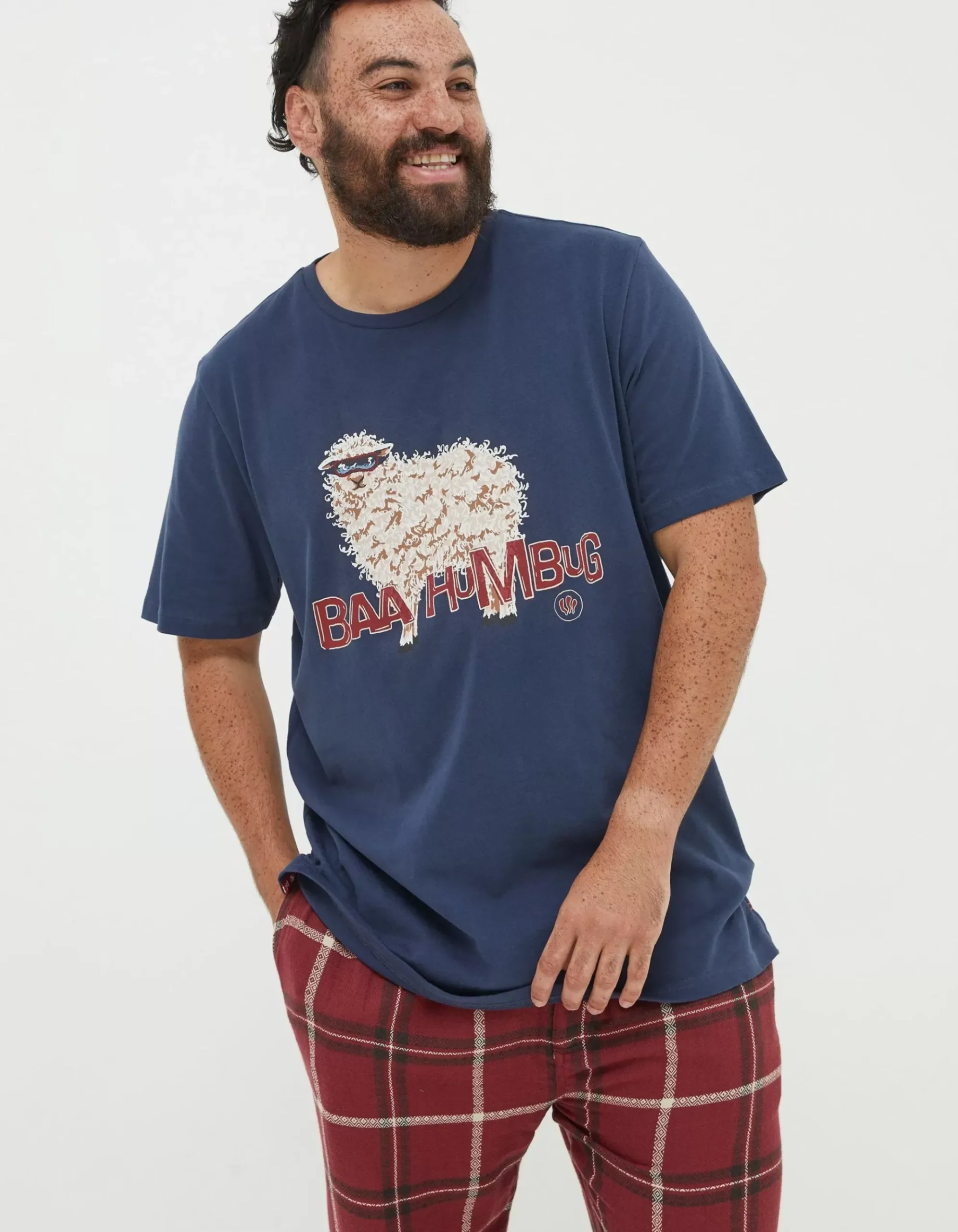 Shelter Baa Humbug Stevie Sheep T-Shirt