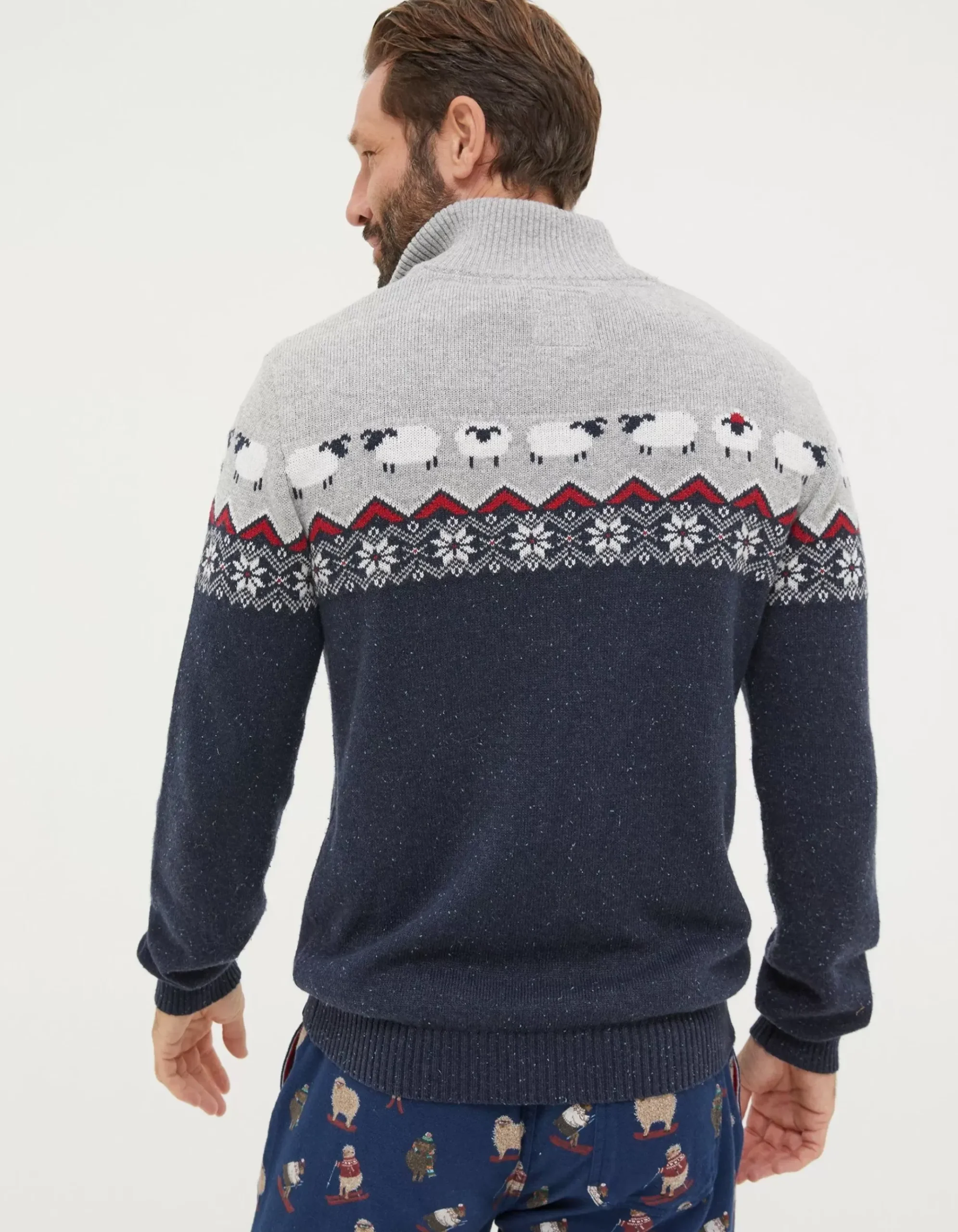 Shelter Stevie Sheep Half Neck Jumper