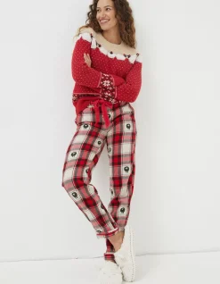 Shelter Stevie Sheep Jacquard Pyjama Bottoms