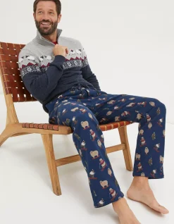 Shelter Stevie Sheep Print Pyjama Bottoms