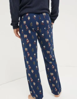 Shelter Stevie Sheep Print Pyjama Bottoms