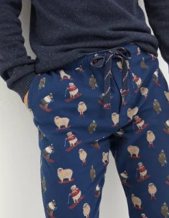 Shelter Stevie Sheep Print Pyjama Bottoms
