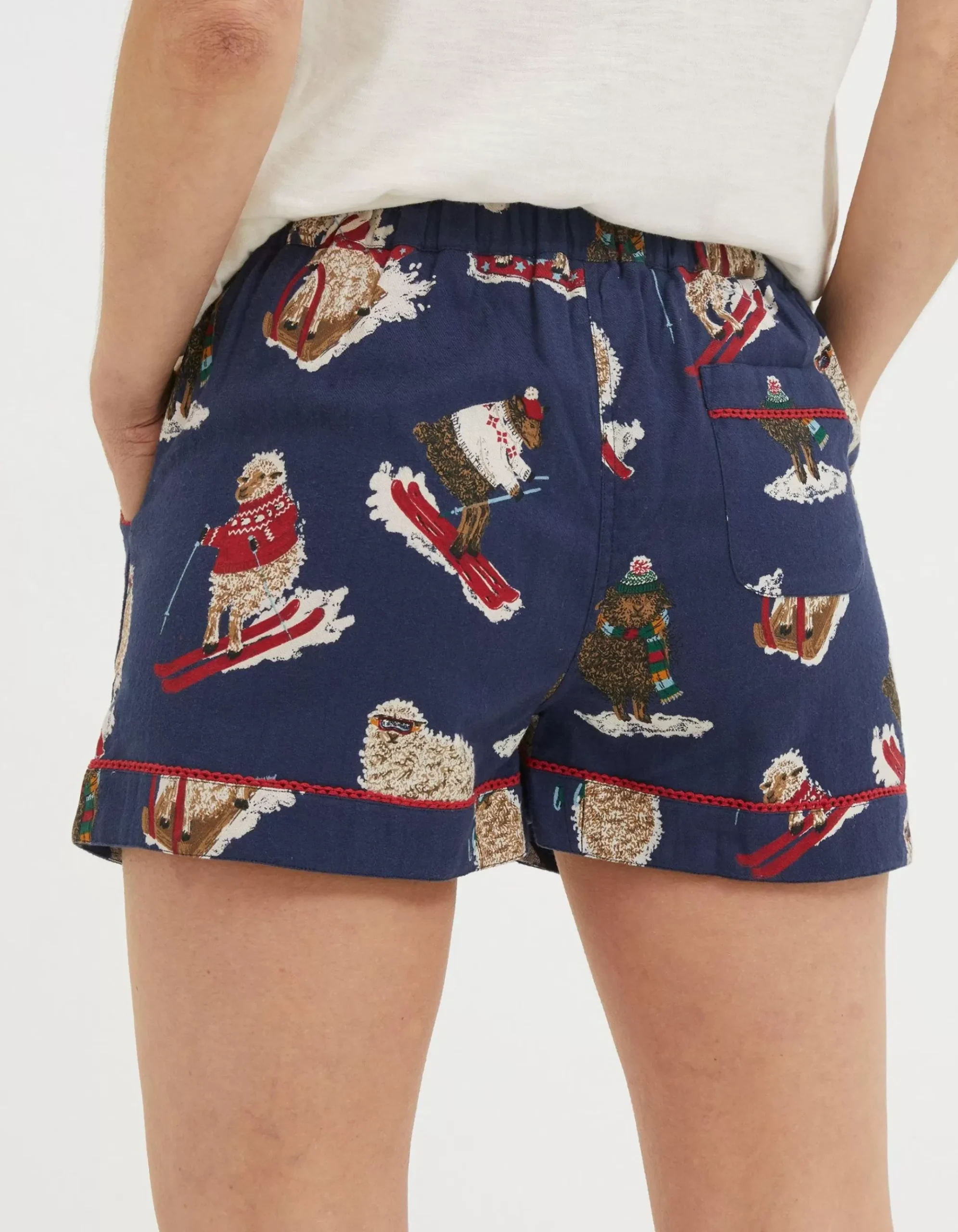 Shelter Stevie Sheep Pyjama Shorts