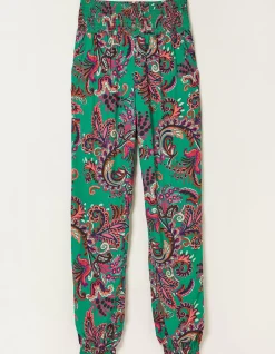 Shirred Festival Trousers