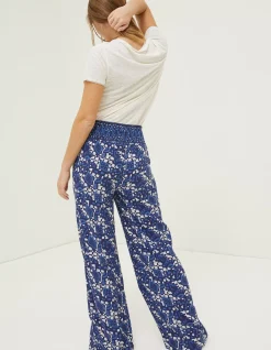 Shirred Geo Batik Palazzo