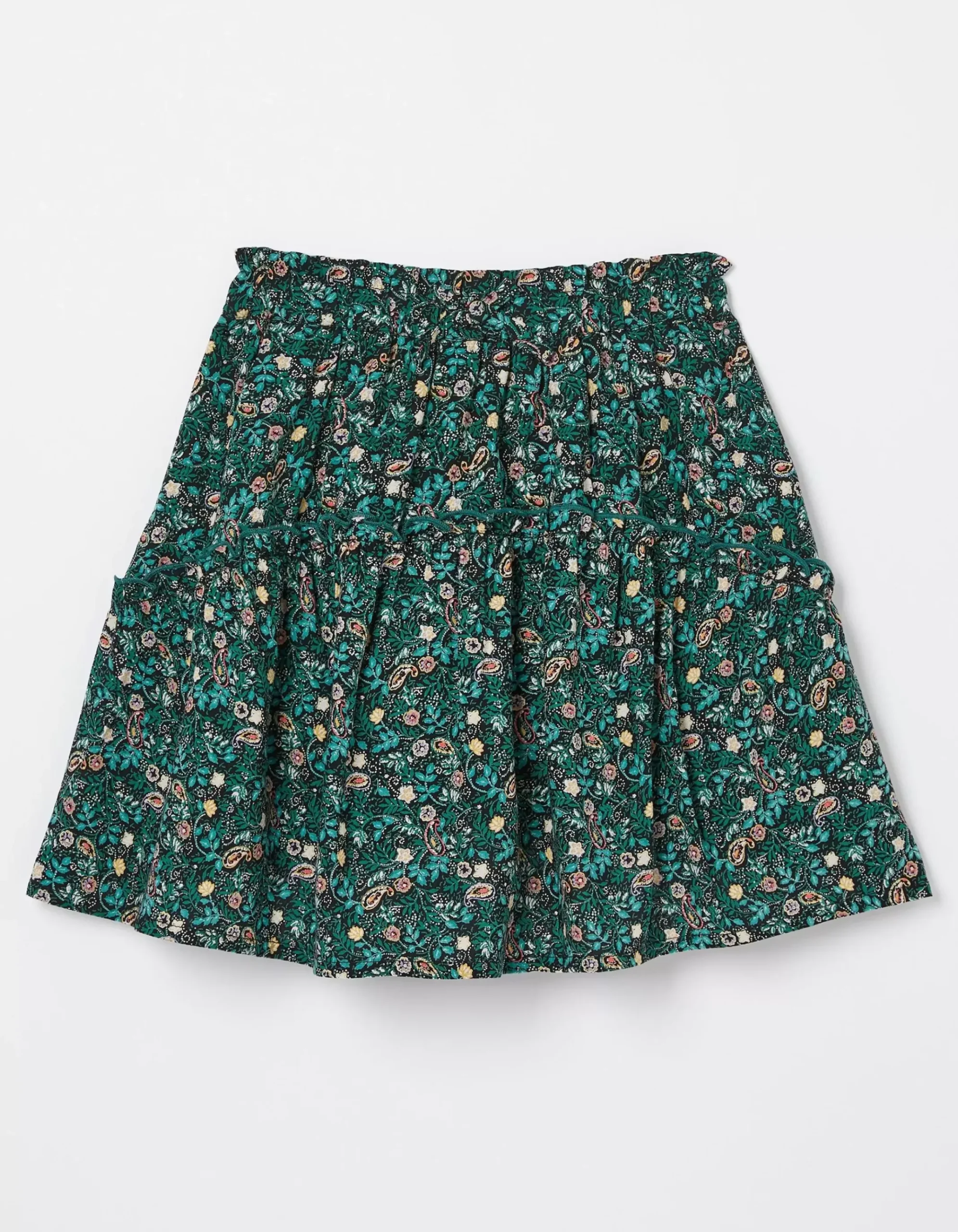 Sia Evergreen Floral Skirt