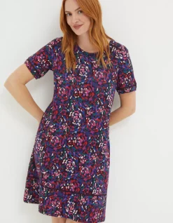 Simone Abstract Jersey Dress