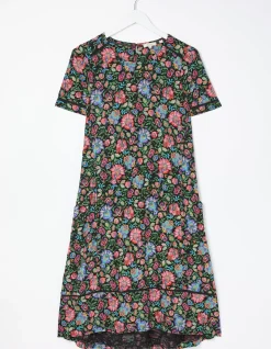 Simone Floral Jersey Dress